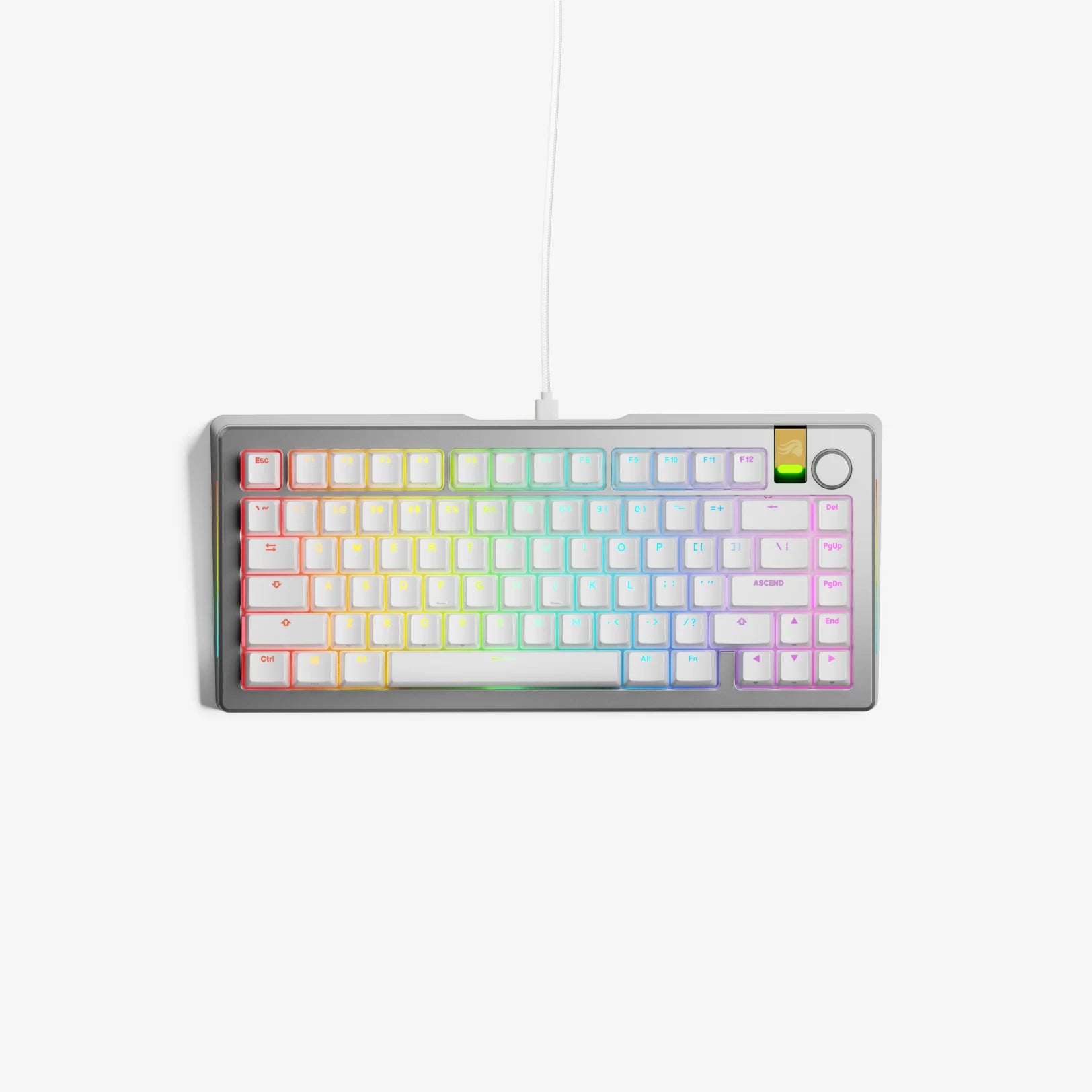 GMMK 3 PRO HE Prebuilt Mechanical Gaming Keyboard - 96% Layout, Hot-Swappable Switches, RGB Backlit - Perfect for Esports, Programming & Office Work