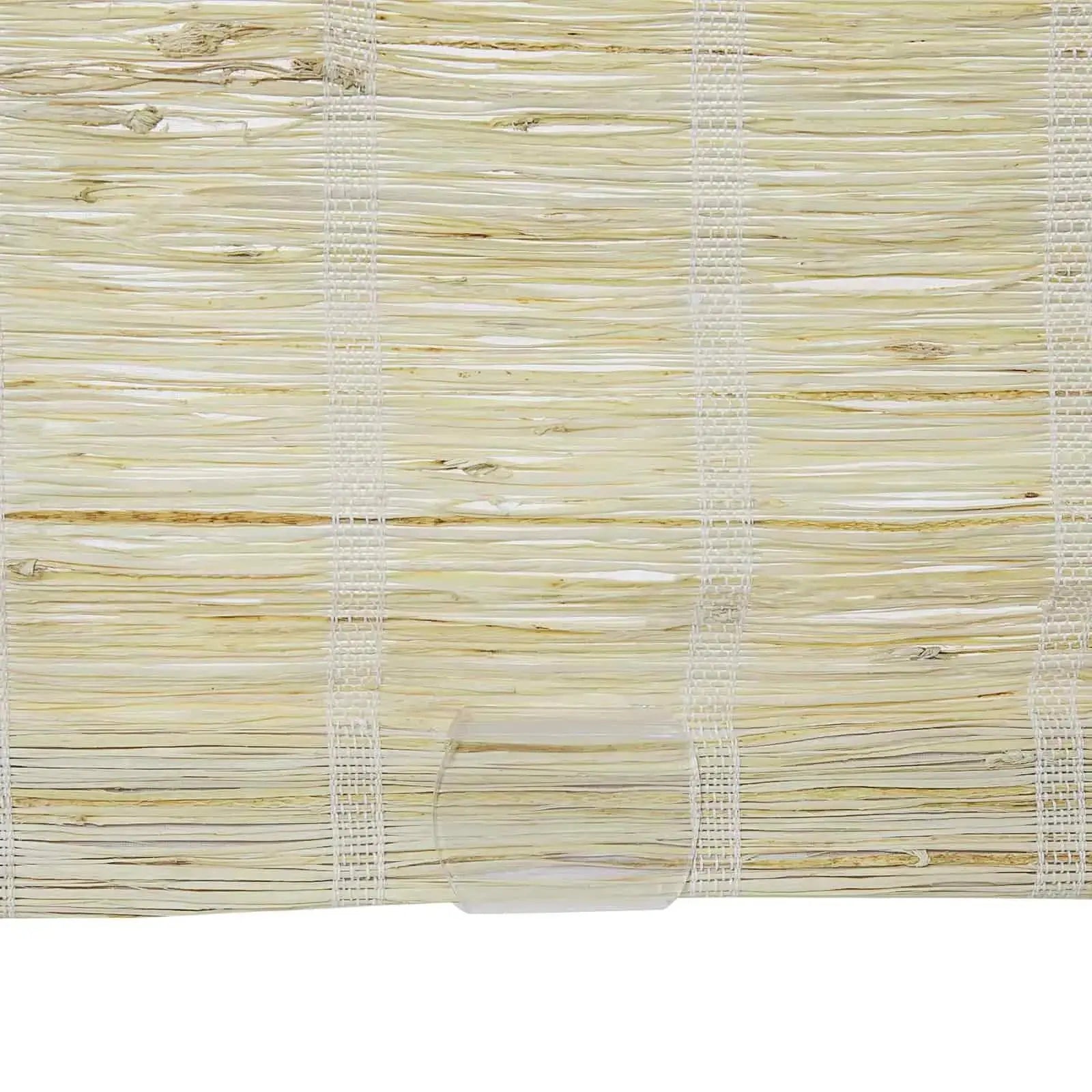 Rae Natural Ramie Jute Woven Wood Window Shades - Series M | Eco-Friendly Bamboo Blinds for Living Room, Bedroom & Office | Light Filtering & UV Protection