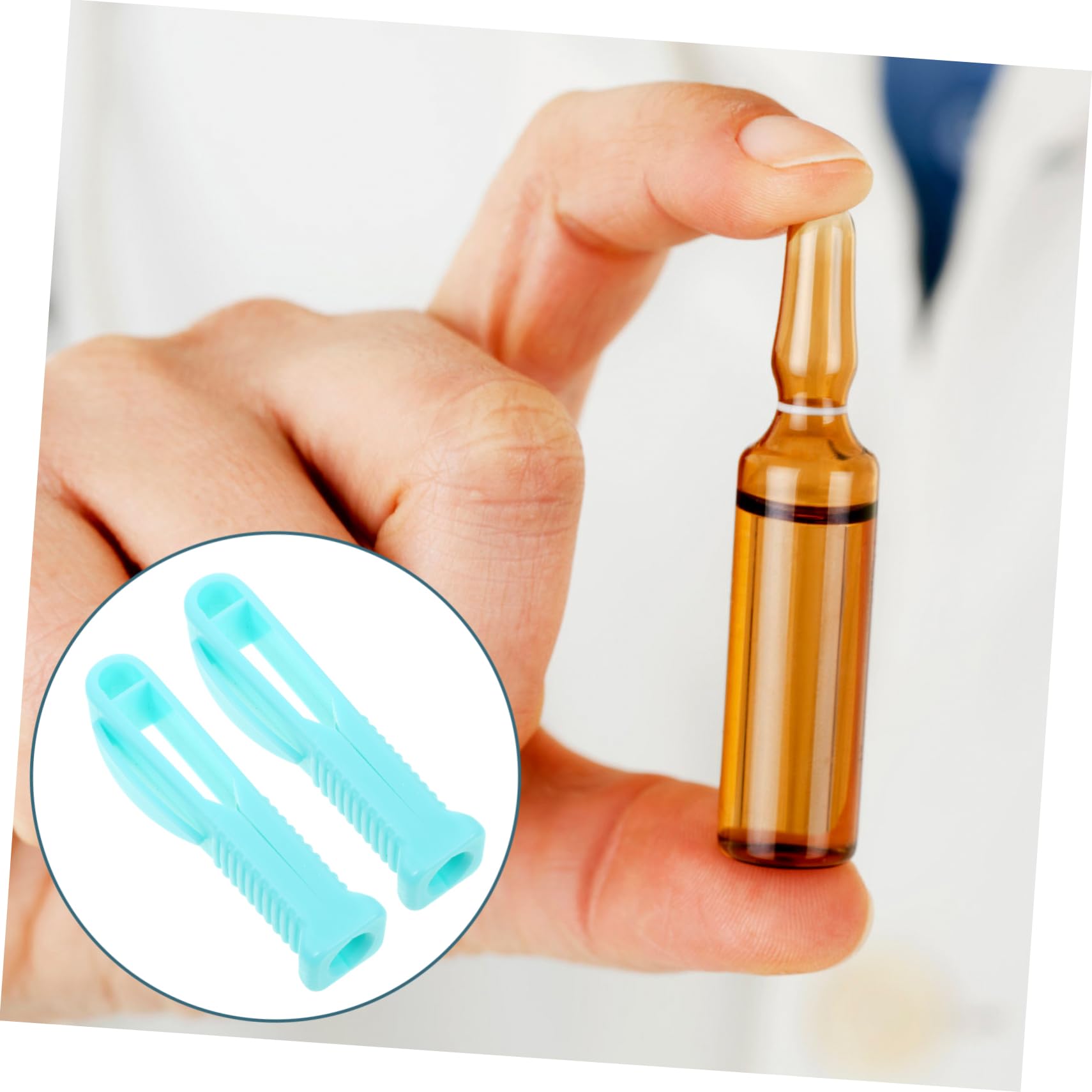 6-Piece Mini Tool Set - Professional Small Tools with Bottle Opener, Ampule Breaker & Vial Opener - Portable Plastic Accessories for Home, Travel & Emergency Use