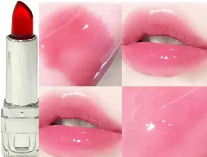 Color Changing Lipstick Gel - Long Lasting Moisturizing Lip Balm with Natural pH Reaction for Kissable Lips | Perfect for Date Night, Parties, and Everyday Wear
