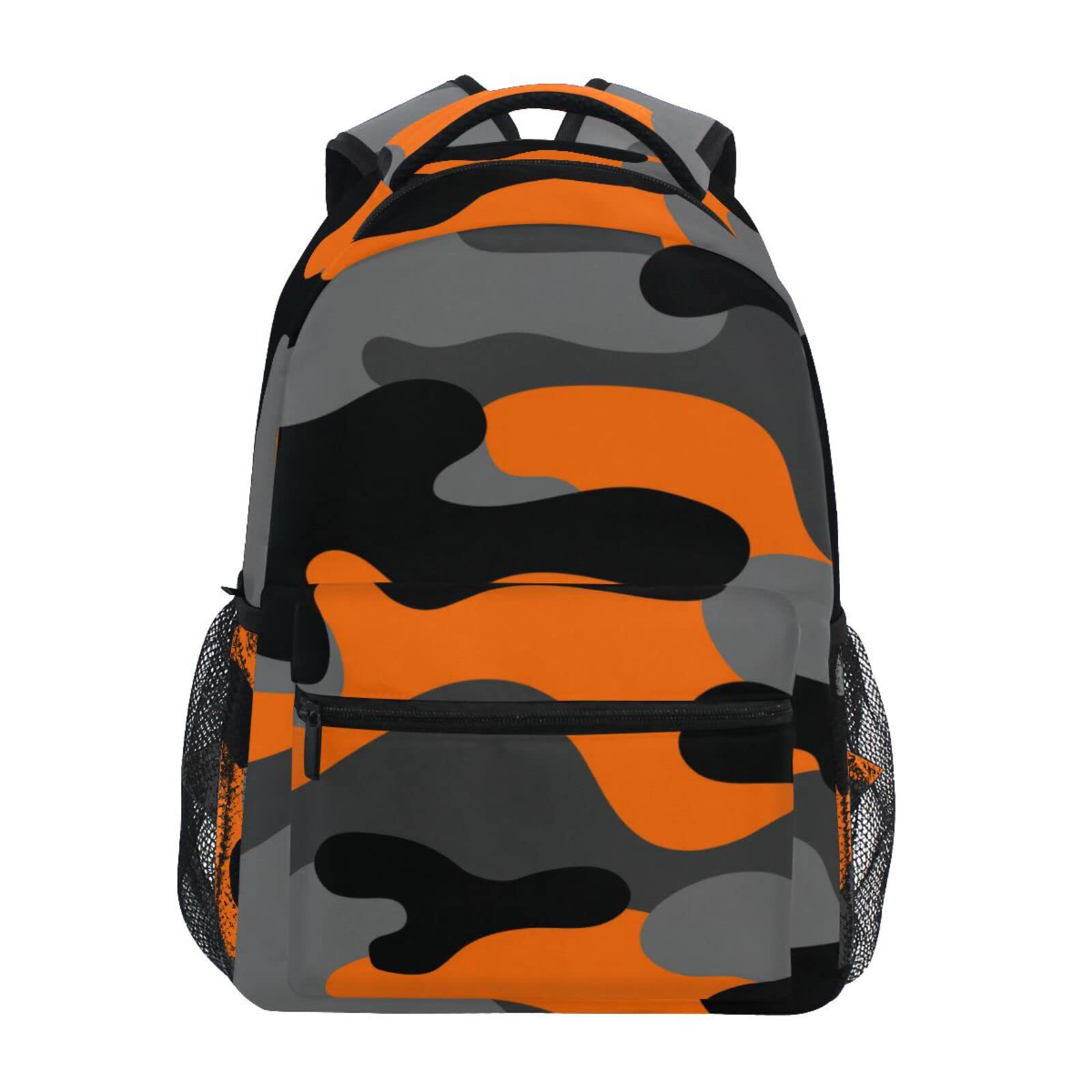 Camouflage School Backpack for Boys - Lightweight Classic Teen Backpack with Durable Design for Students | Perfect for High School, College & Outdoor Activities
