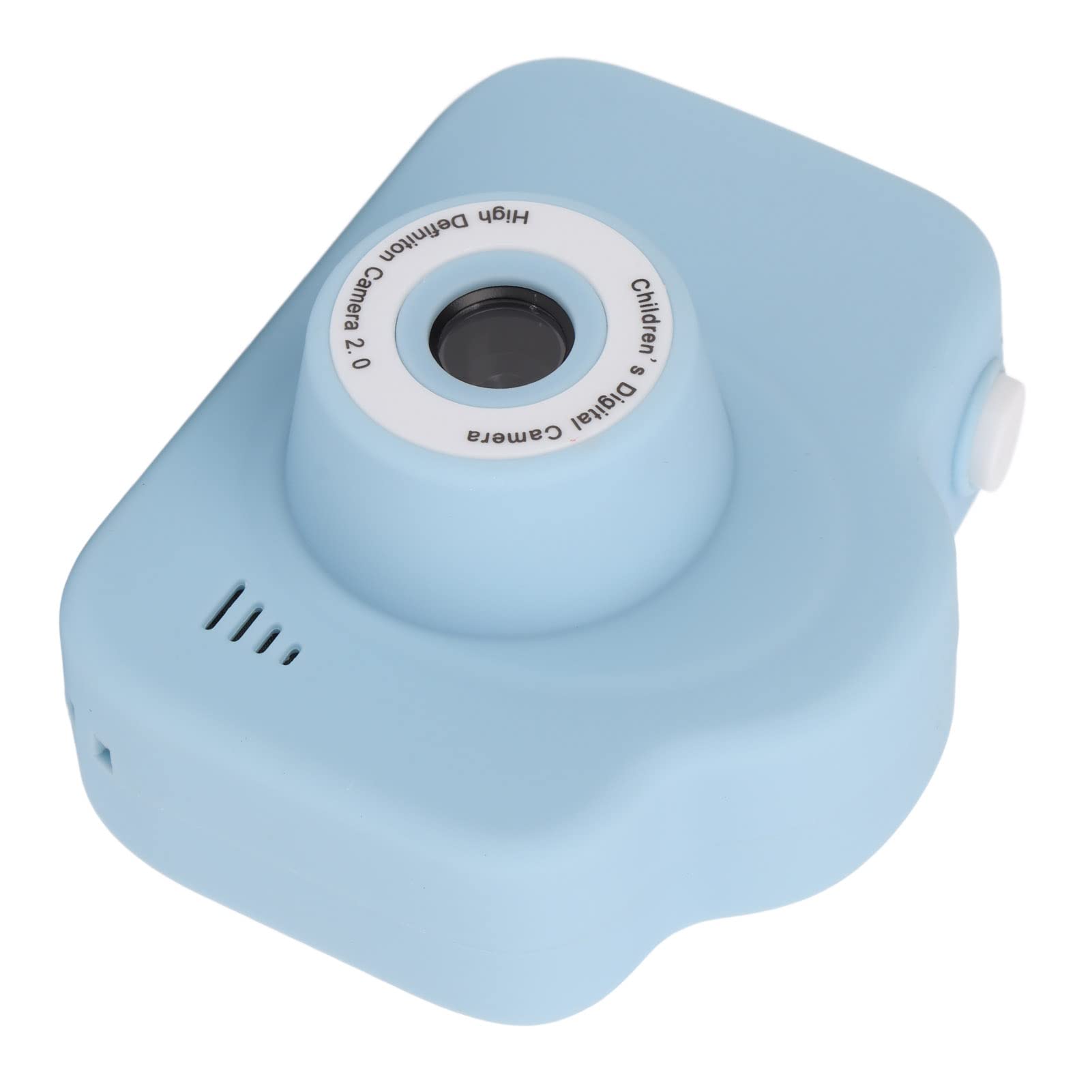 Cartoon Kids Camera Toy - 200W Pixels HD Video Recording, MP3 Player, 15 Fun Filters & Puzzle Games - Perfect Gift for Children (Sky Blue) | Birthday Present, Travel Companion & Creative Learning Tool