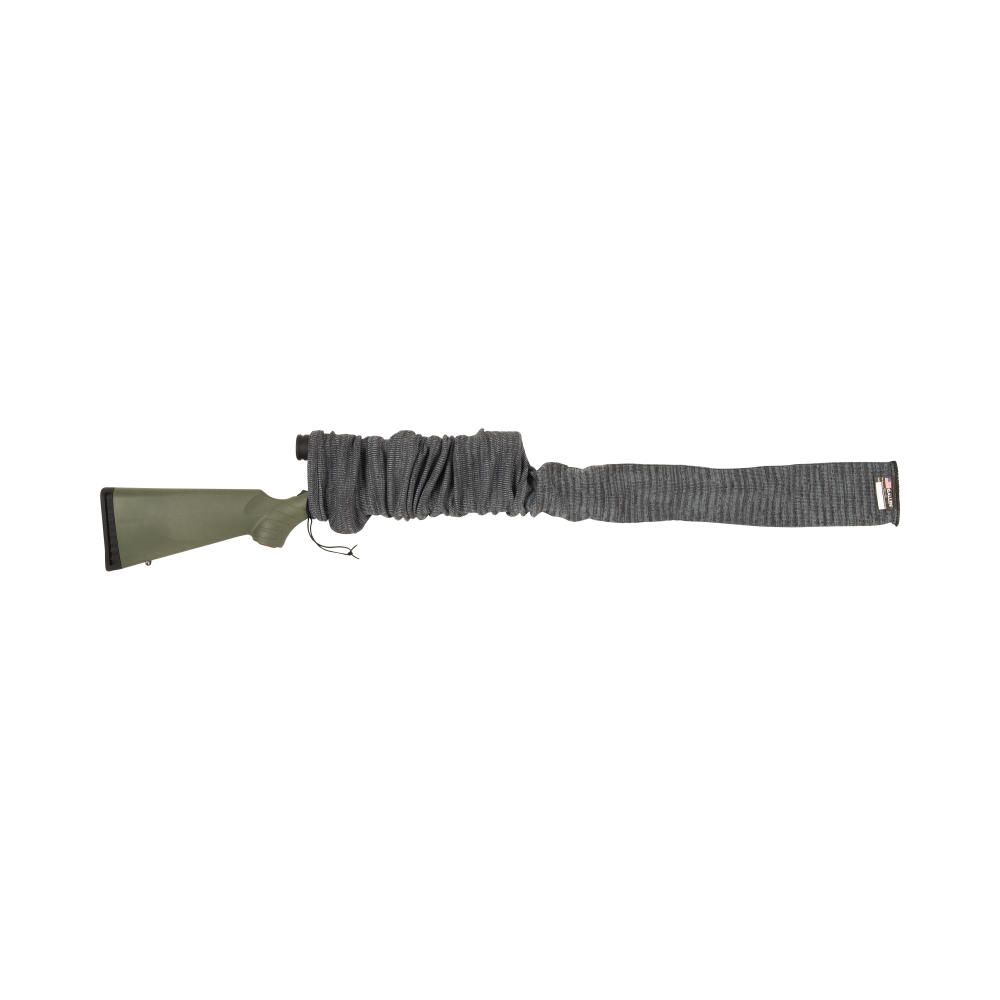 Allen 13130 Knit Gun Sock for Rifle & Shotgun Storage - 3 Pack Heather Gray - Soft Protective Firearm Cover for Hunting, Range, or Safe Storage