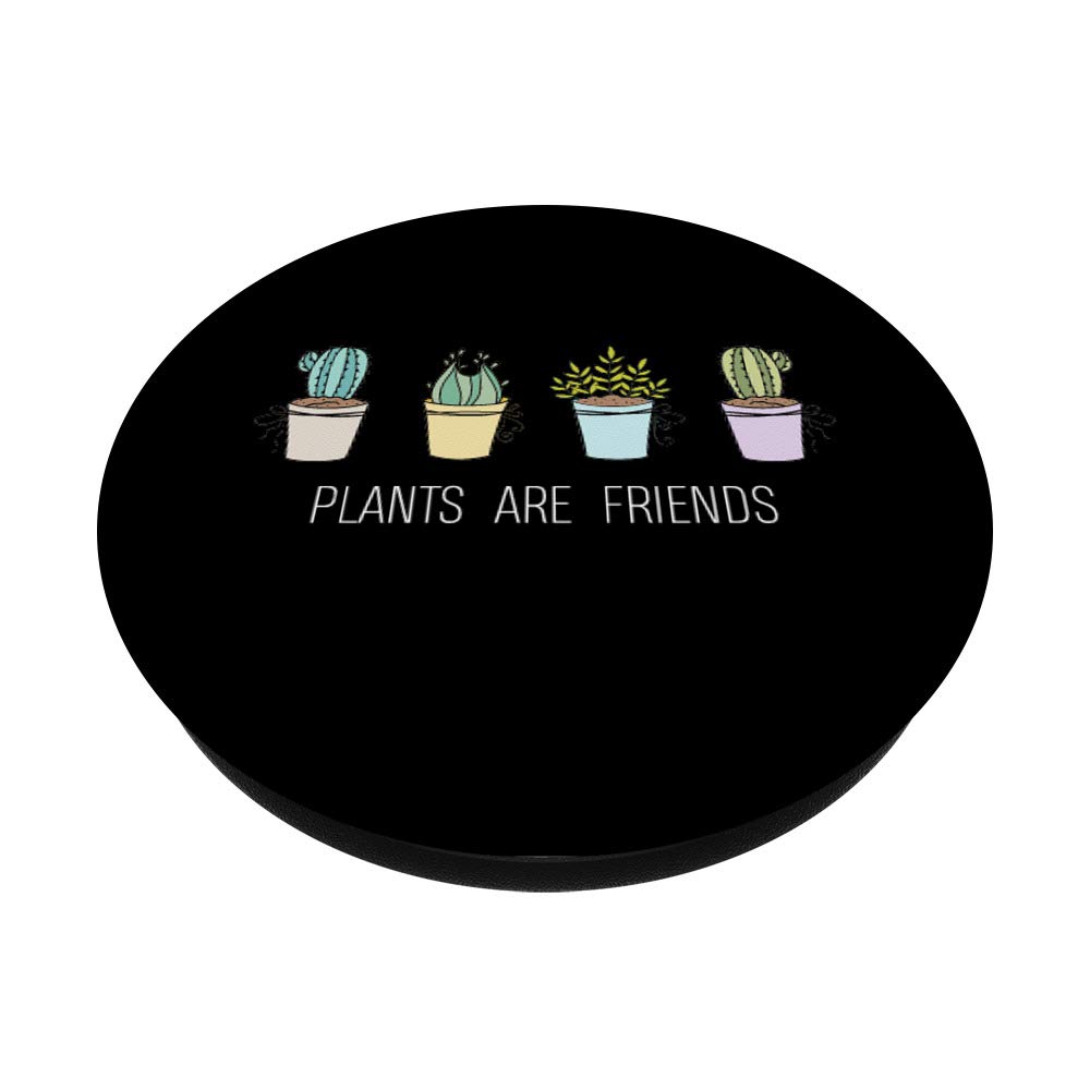 Plants Are Friends Gardening PopSockets - Swappable PopGrip for Gardeners | Perfect for Outdoor Activities, Gardening Tools & Plant Lovers Accessories