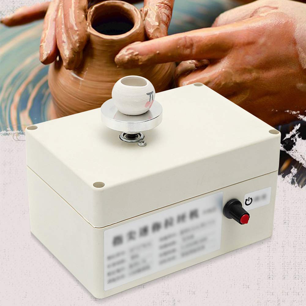 5V USB Mini Pottery Wheel - Electric Ceramic Molding Machine for DIY Craft, Clay Art & Pottery Making - Perfect for Home Studio, Classroom & Creative Projects