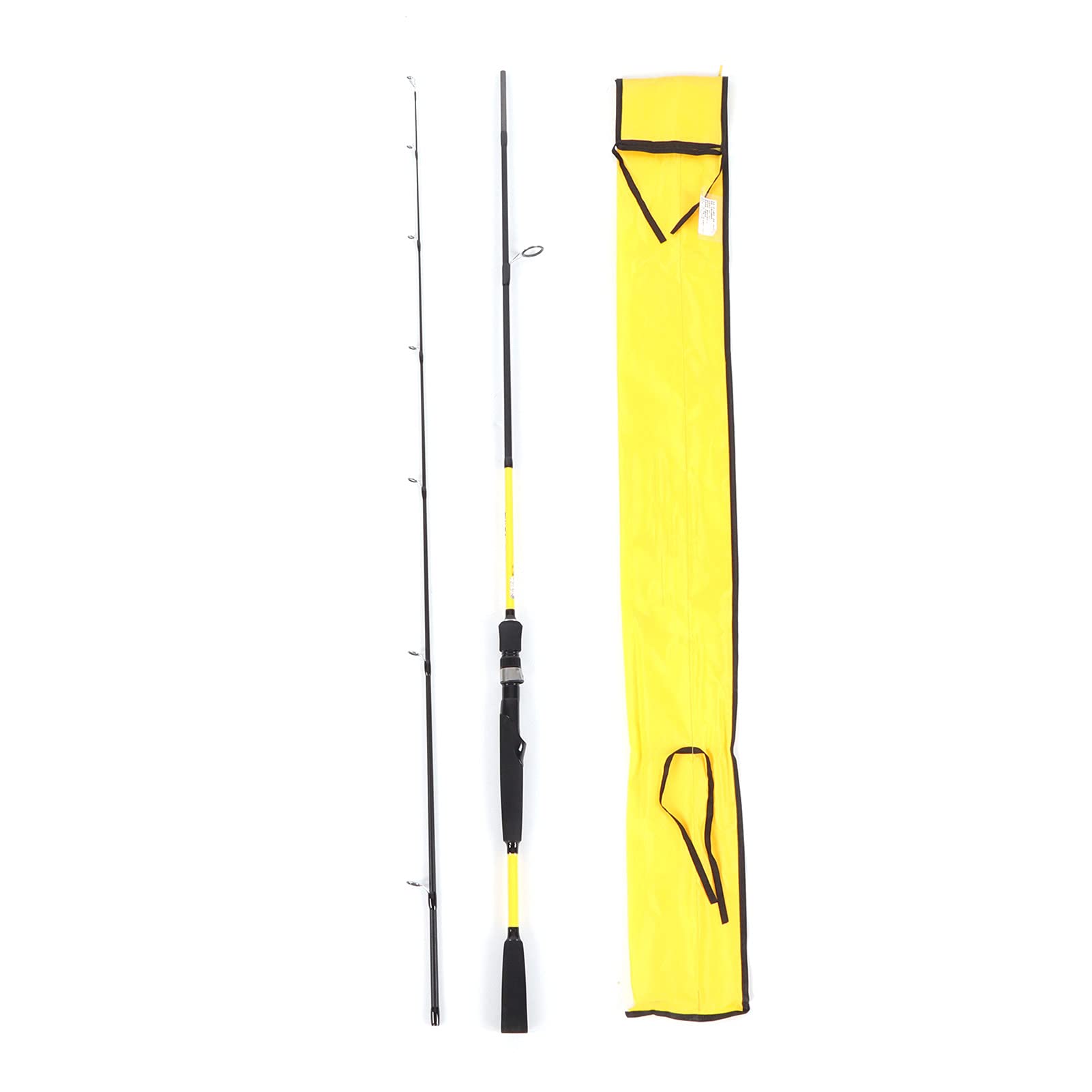 Premium 6.5ft Carbon Fiber Fishing Rod - Lightweight & Portable Travel Fishing Pole for Bass, Trout, Saltwater - Ideal for Camping, Kayak Fishing & Outdoor Adventures