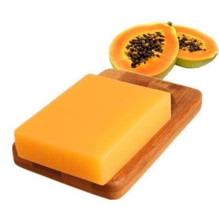 Natural Fresh Papaya Melt & Pour Soap Base - 33.5oz (950g) | SLS Free, SLES Free, Paraben Free | Handmade Soap Making, DIY Skincare, Gift for Her