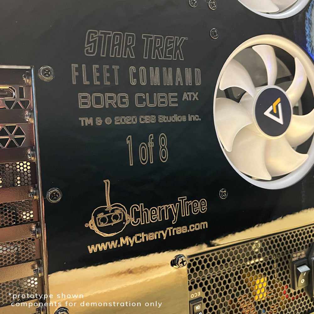 Star Trek Fleet Command Borg Cube ATX - Premium Collectible Model for Sci-Fi Fans | Perfect for Display, Gifts & Star Trek Enthusiasts