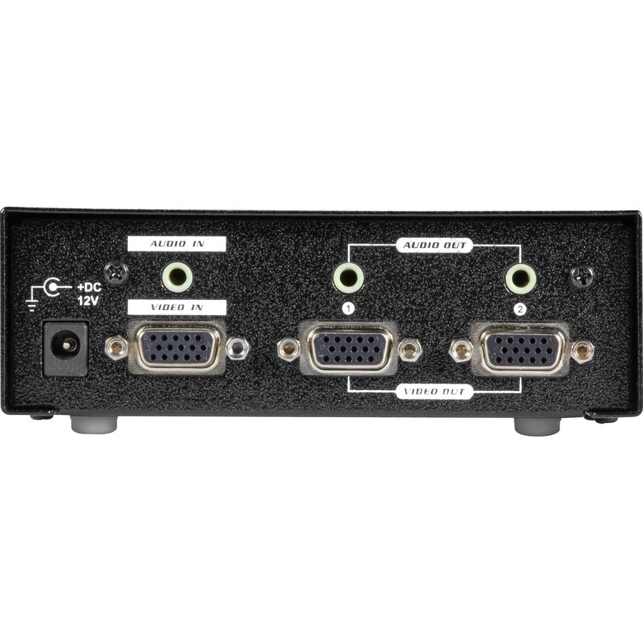2-Port HDMI Audio Video Splitter - 4K 60Hz HDCP 2.2 - for Home Theater, Gaming & Conference Room Setup