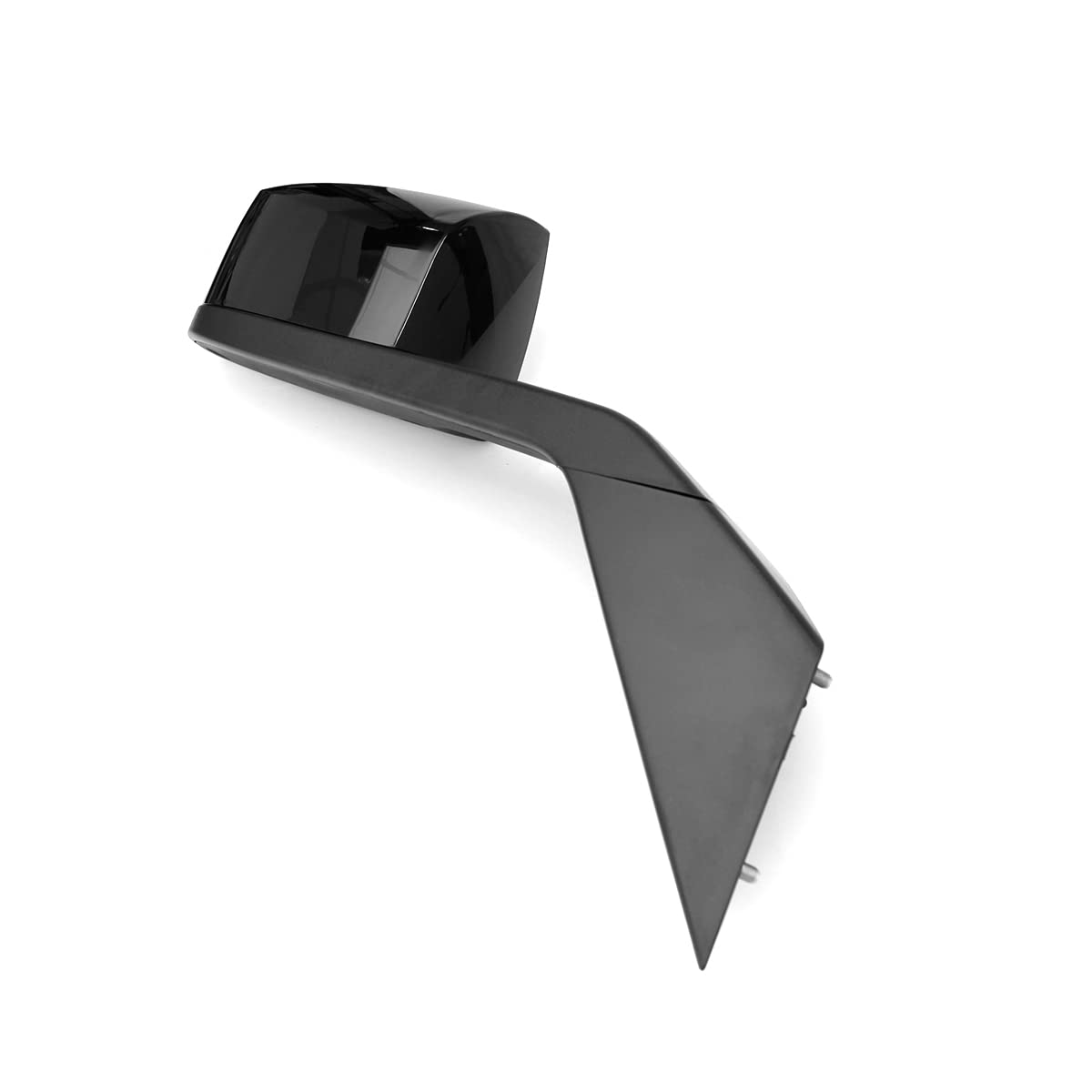 Volvo VNL Hood Mirror Assembly Replacement (2004-2014) - Right Passenger Side Black Truck Mirror with Arm - Perfect for Volvo VNL Long Haul Trucks & Highway Driving Safety