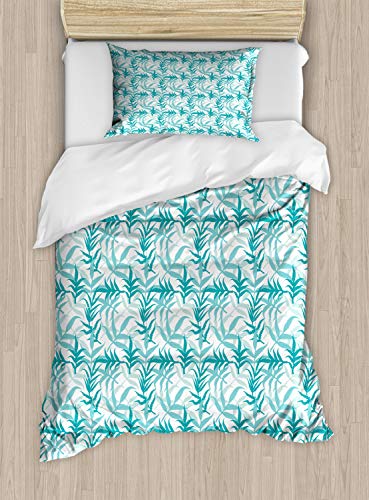 White and Dark Seafoam