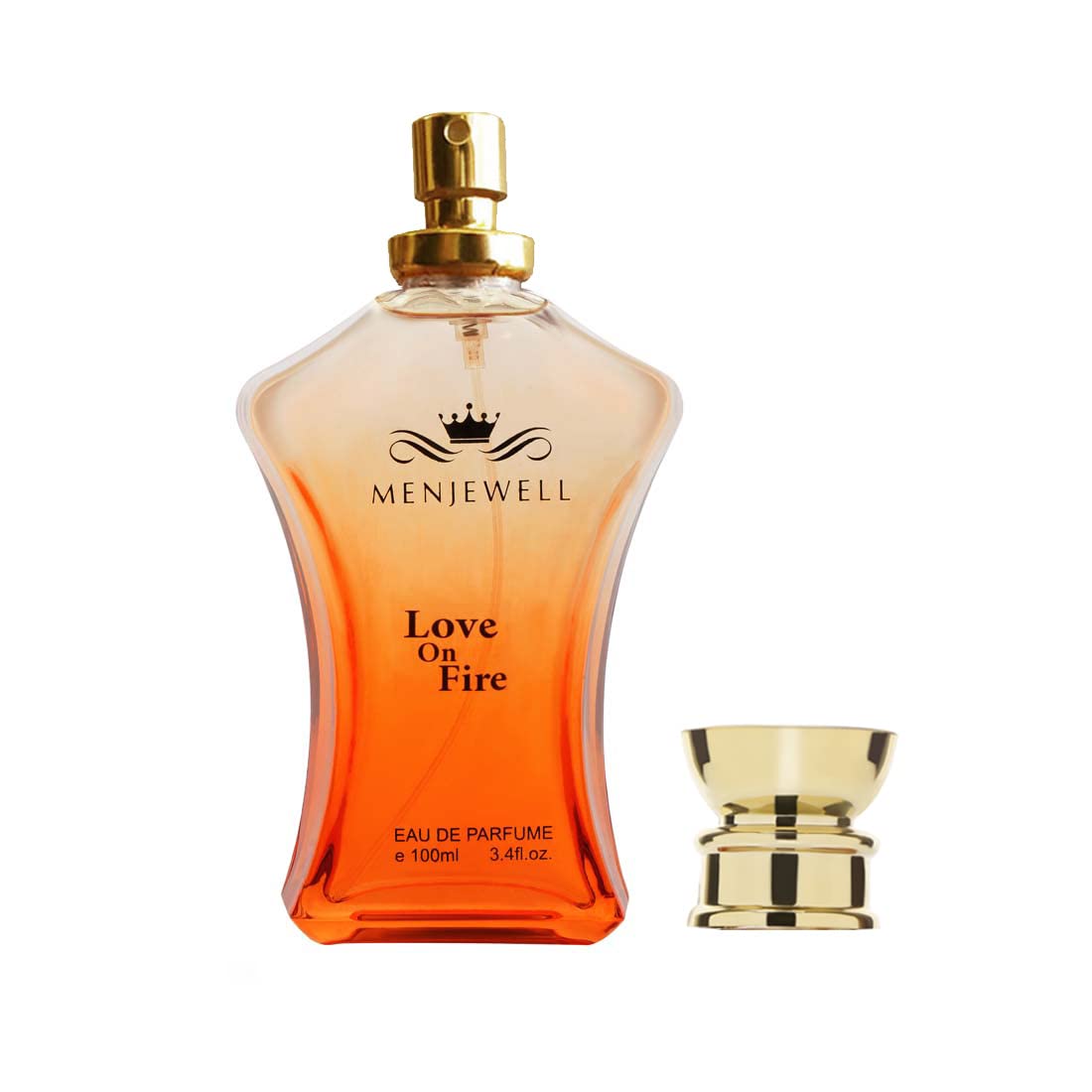 Love On Fire Classic Eau De Parfum for Men - 100ml | Premium Fragrance Spray | Long-Lasting Scent | Gift for Him | Perfect for Date Night & Special Occasions