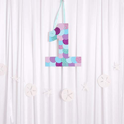 Mermaid 1st Birthday Decoration