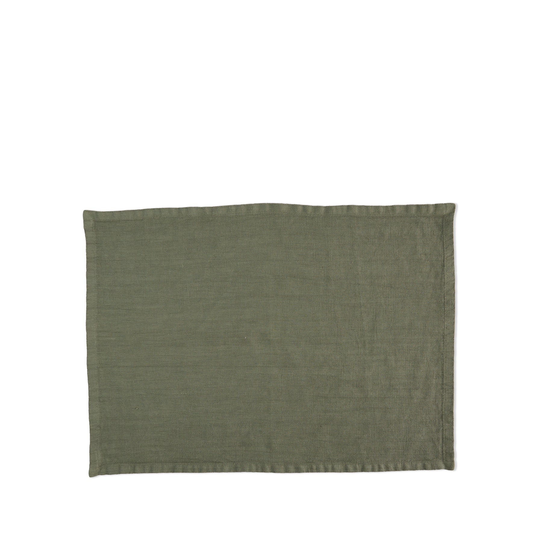 Premium Olive Buff Tela Placemat Set of 4 - Waterproof & Heat-Resistant Dining Table Mats for Everyday Use, Dinner Parties & Home Decor