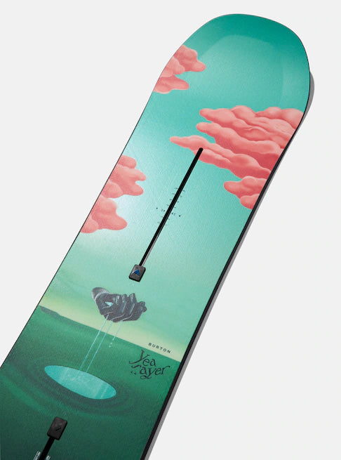 Burton Women's Yeasayer Snowboard 2025 - All-Mountain Freestyle Snowboard for Women | Perfect for Park, Powder & Groomed Runs