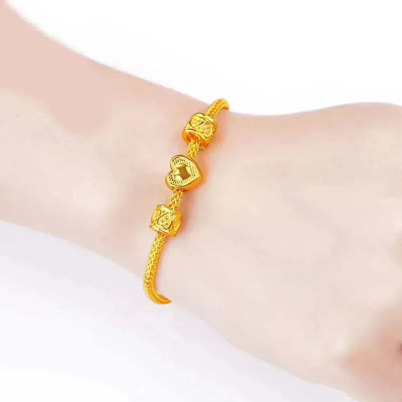 24K Pure Gold Bracelet 999 Solid Gold Bangle - Elegant Butterfly Design Classic Jewelry for Women | Perfect Gift for Birthday, Anniversary & Special Occasions | Trendy & Timeless 2023 Collection