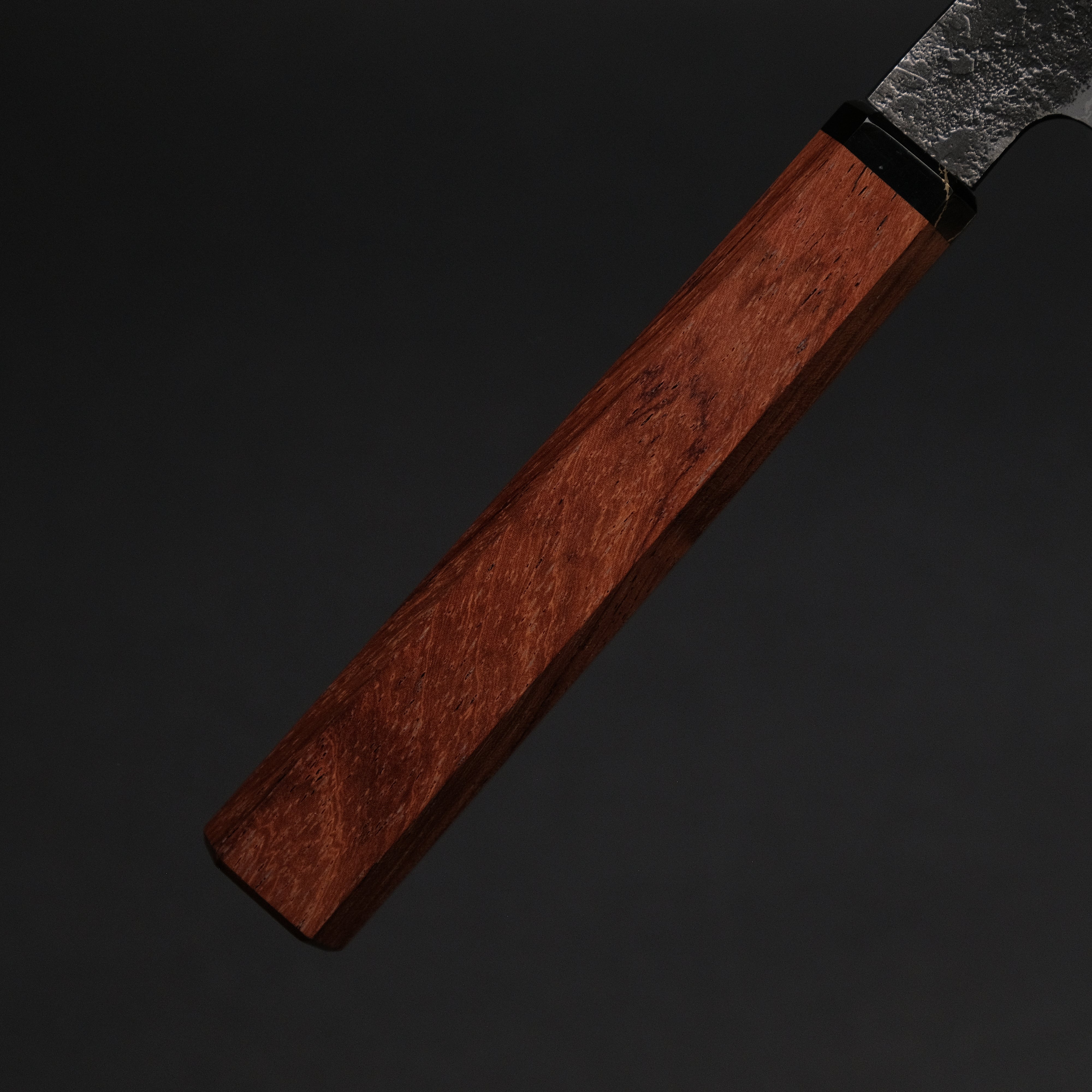 Premium Ajikataya White #2 Nashiji Damascus Petty Knife 85mm - Rosewood Handle with TQP Finish (#66) - Perfect for Slicing Fruits, Vegetables & Precision Kitchen Tasks