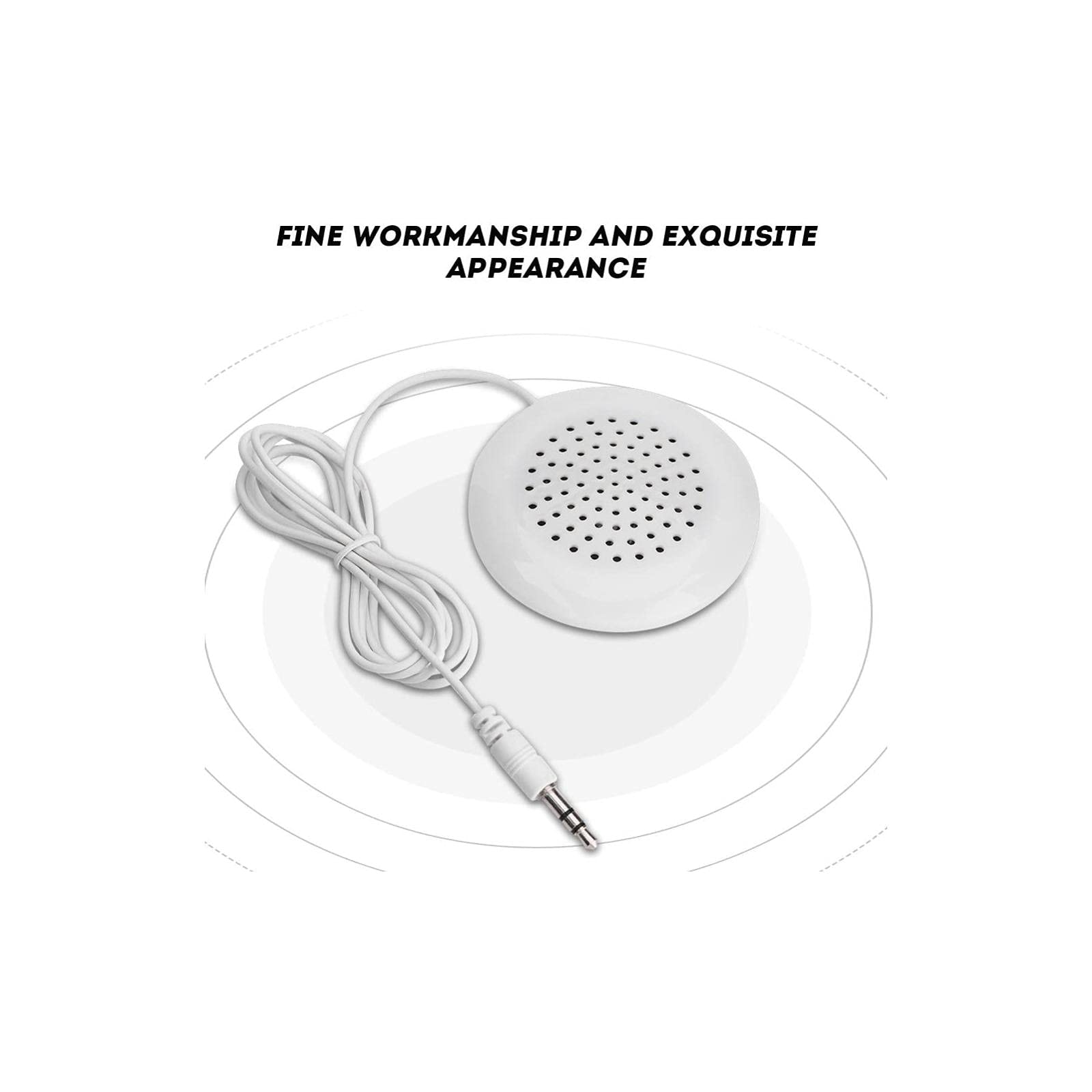 便携式立体声迷你音箱，手机MP3枕头扬声器，适用于卧室、户外、旅行、派对等多种场景