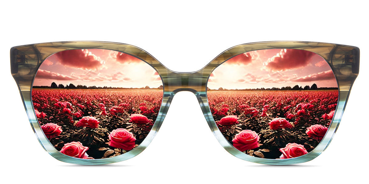 Josie Women's Prescription Polarized Sunglasses - UV Protection & Anti-Glare for Driving, Outdoor Sports & Fashion