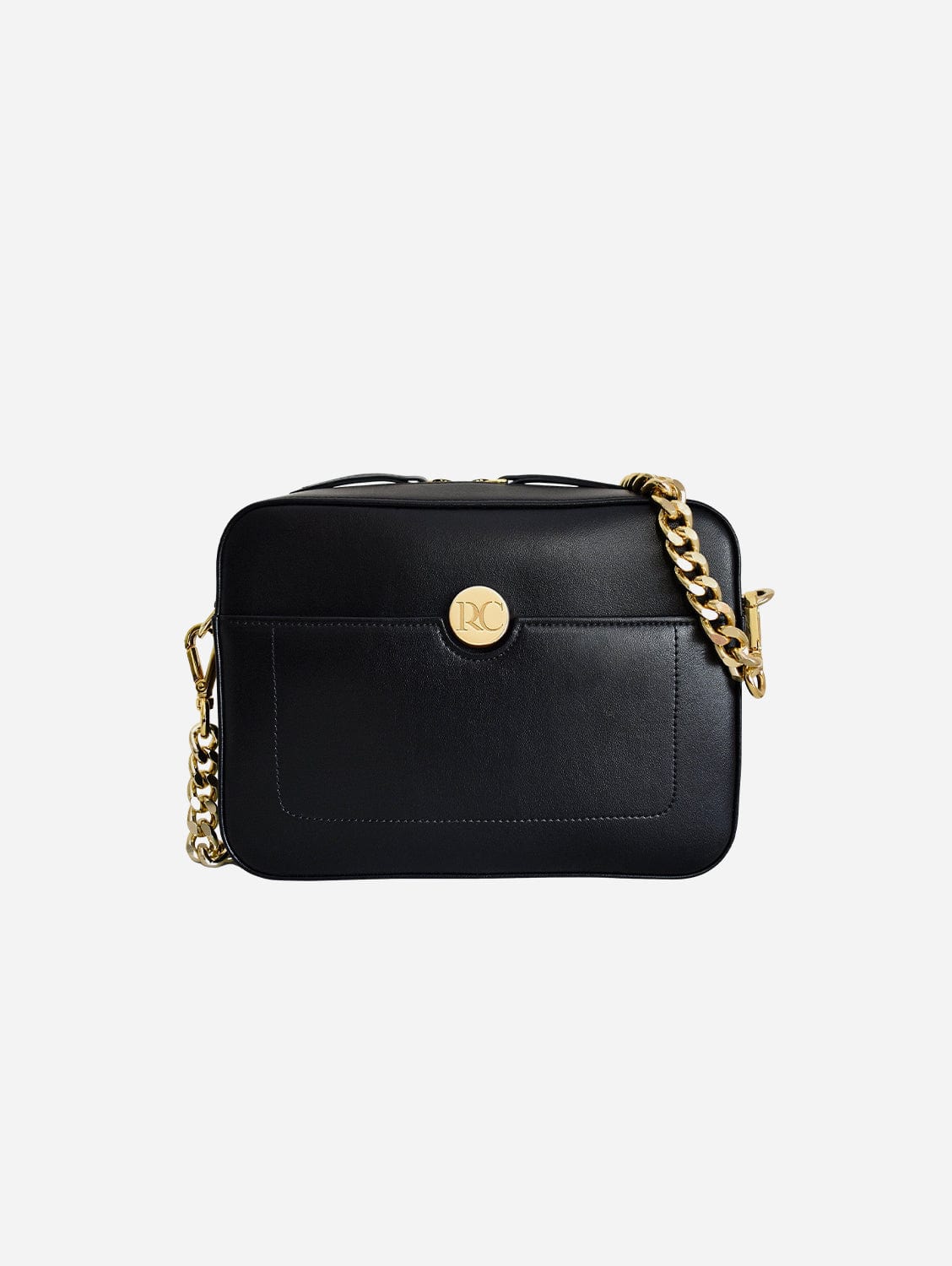 Nomad Vegan Leather Crossbody Bag for Apple Devices | Black | Stylish & Durable Everyday Carry for Work & Travel