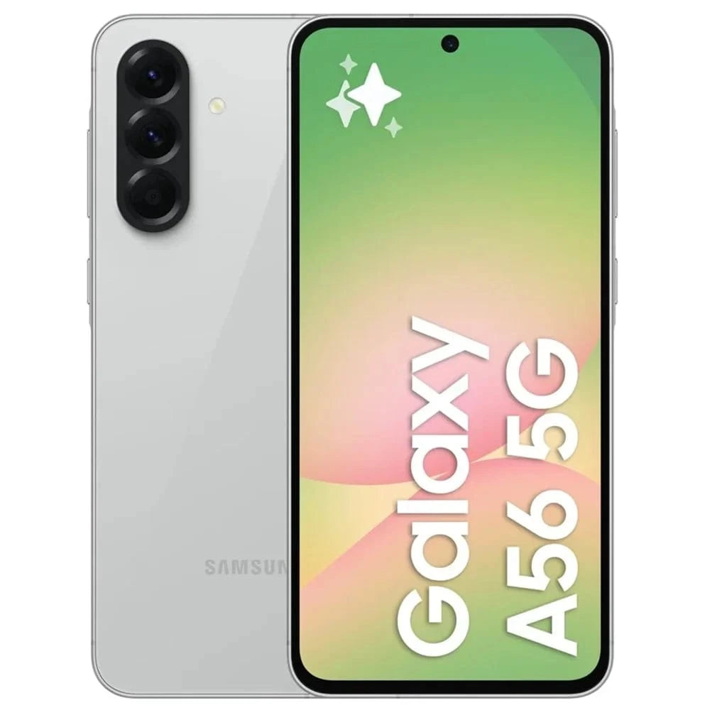 Samsung Galaxy A56 5G Smartphone (Dual SIM, 8GB RAM, 256GB Storage) - Premium Android Phone for Streaming, Gaming & Productivity