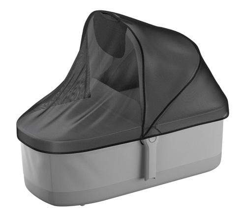 Thule Sleek Mesh Cover Bassinet - Black | Lightweight & Breathable Baby Crib for Newborns | Perfect for Travel, Home Nursery & Outdoor Adventures