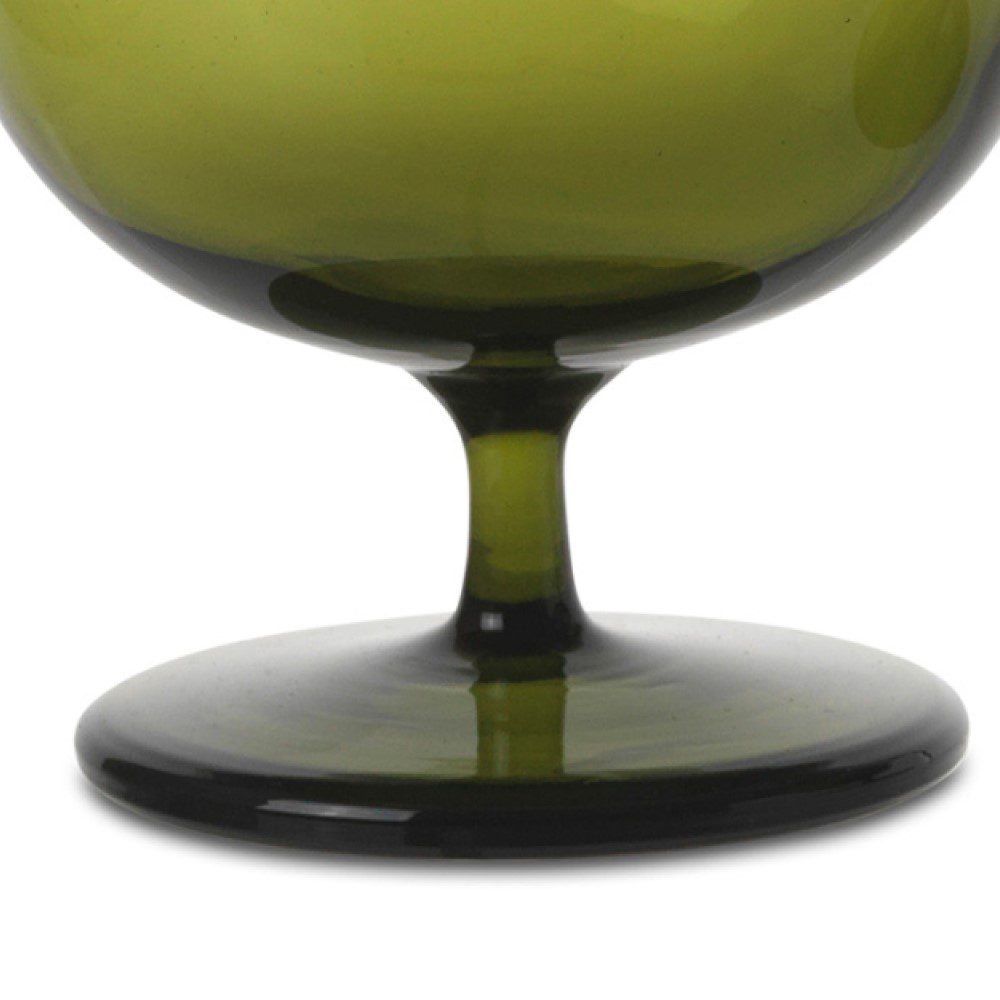 FERM LIVING Host Water Glasses Set of 2 - Moss Green Drinking Glasses for Everyday Use, Dinner Parties & Home Decor