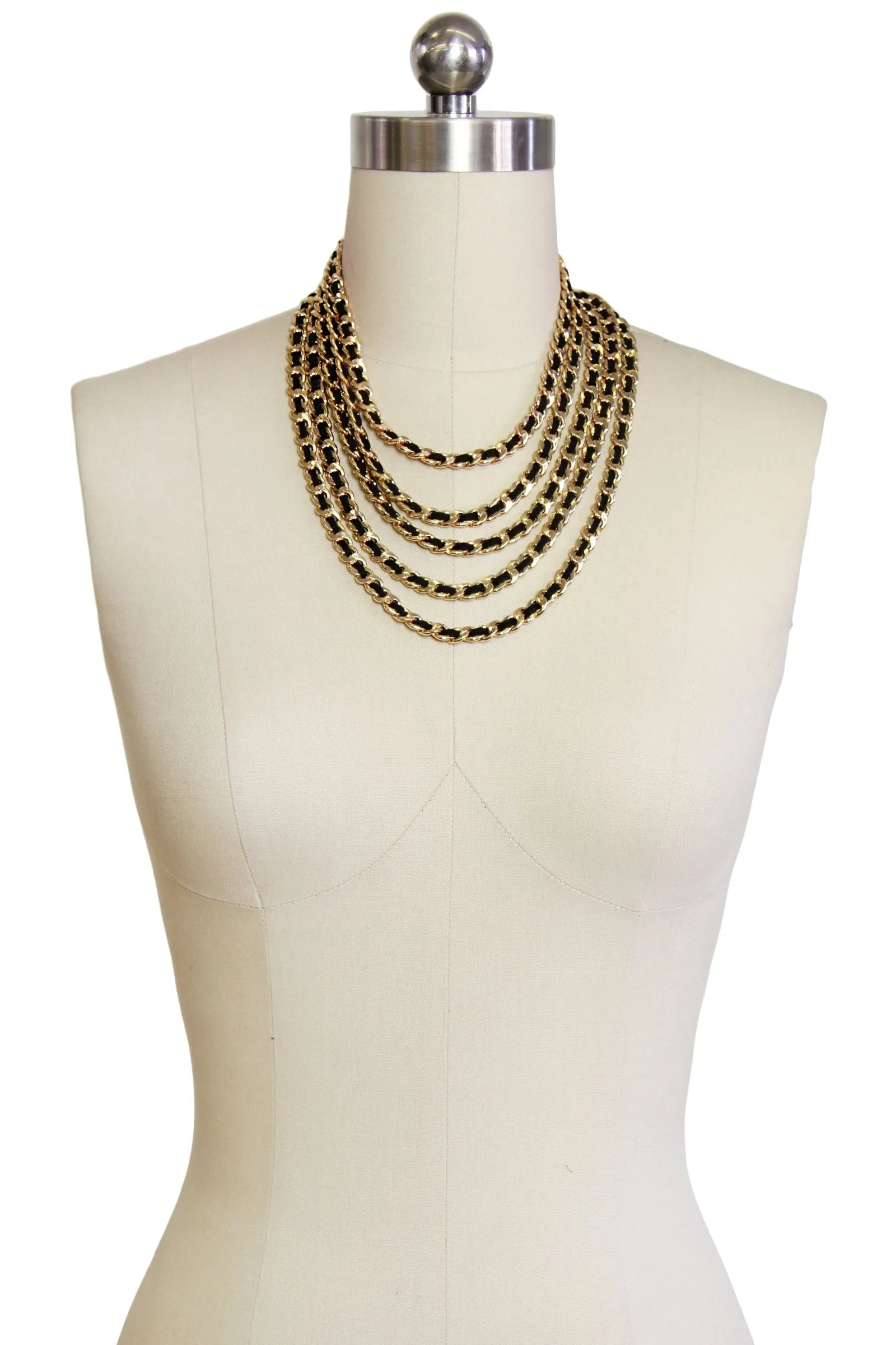 Stylish Leather Chain Necklace for Women - Trendy Boho Chic Jewelry Gift for Everyday Wear & Special Occasions
