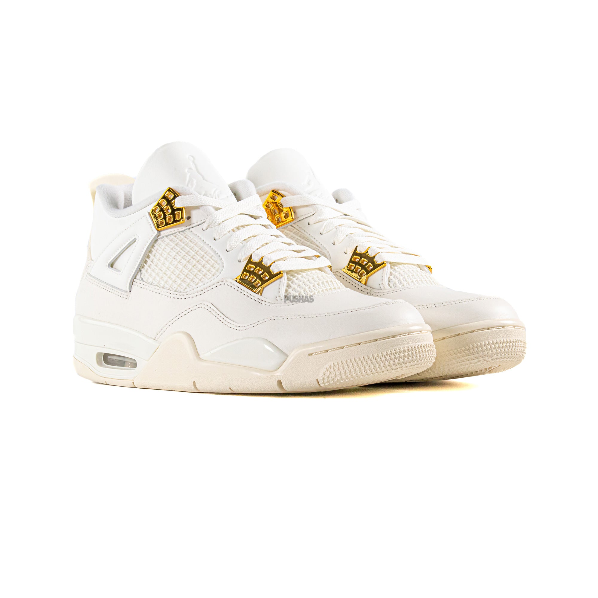 Air Jordan 4 Retro 'Metallic Gold' Women's Sneakers (2024) - Stylish Basketball Shoes for Women, Fashionable Gym & Streetwear Shoes for Everyday Wear