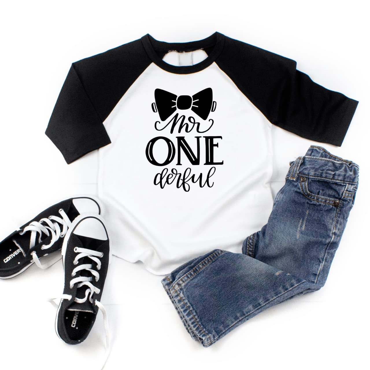 1st Birthday Boy Outfit - Mr. One-Derful Shirt for Baby Boy's First Birthday | Perfect for Birthday Photos, Cake Smash & Party Celebrations