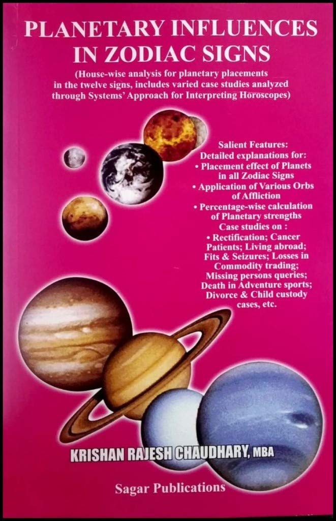 Planetary Influences in Zodiac Signs: House-Wise Analysis & Case Studies | Astrology Guide for Birth Chart Interpretation | Perfect for Astrologers & Spiritual Seekers