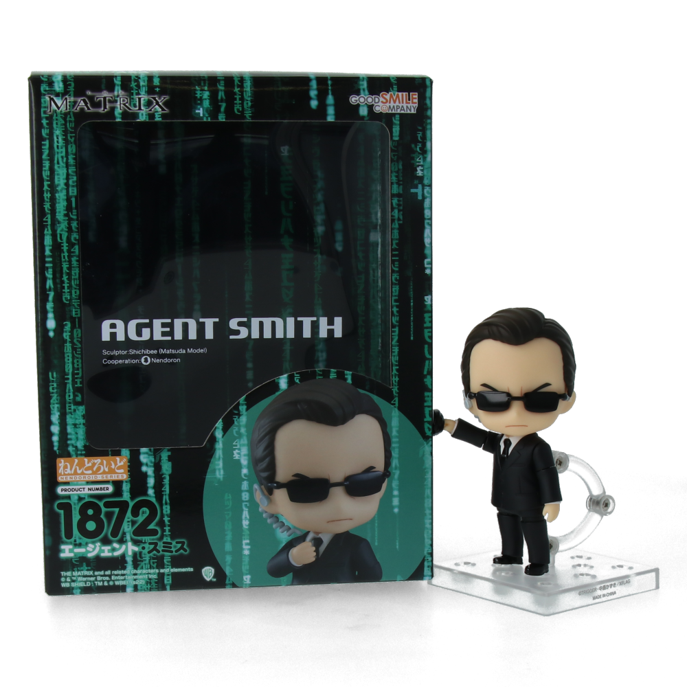Nendoroid Agent Smith Action Figure - The Matrix Collectible Toy for Fans and Anime Lovers - Perfect for Display, Cosplay, and Gift Giving