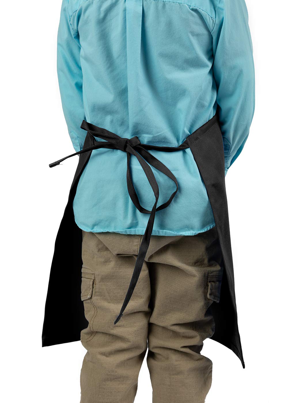 KNG Kids Cooking Apron for Girls and Boys - Adjustable Chef Apron for Baking, Cooking & Arts - Perfect Gift for Little Chefs (Small Size) - Ideal for Kitchen Play, Baking Classes & DIY Crafts