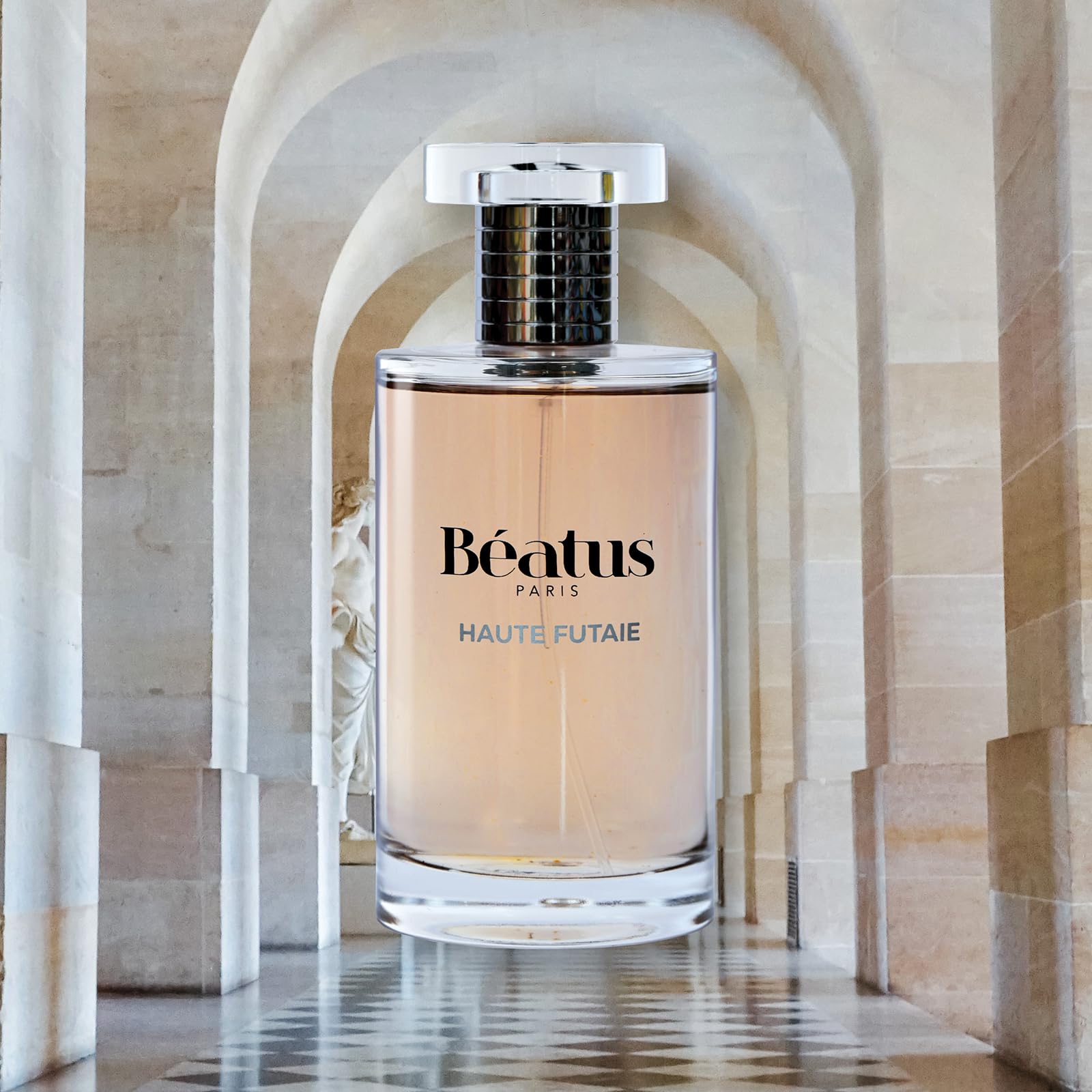 Beatus Paris Haute Futaie Men's Luxury Cologne - Long Lasting Fragrance with Grapefruit, Lavender, Leather & Oud Notes - 3.4 oz Eau de Parfum - Perfect for Date Night, Office & Special Occasions