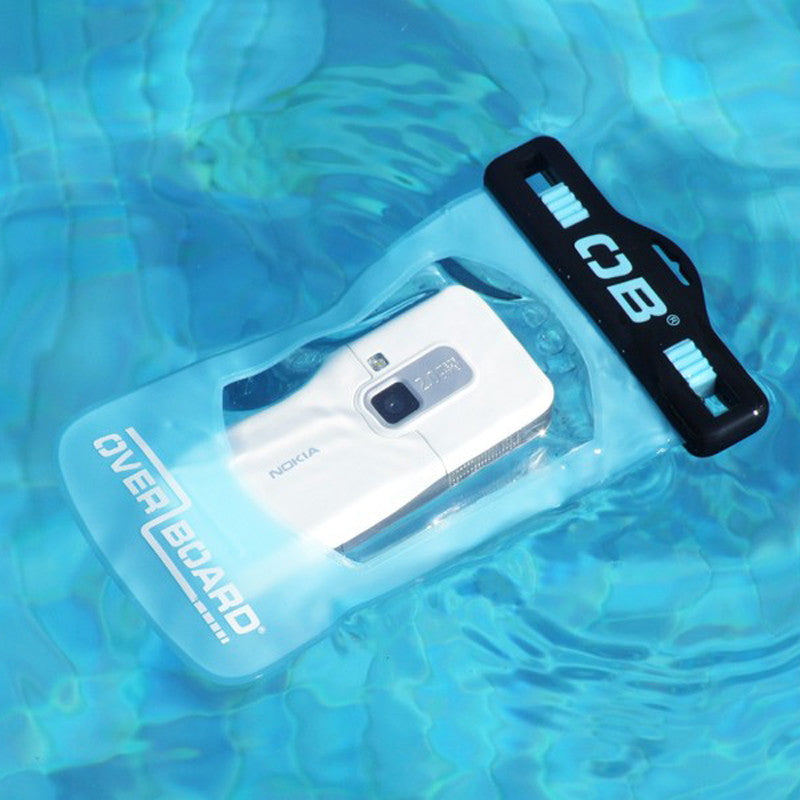 OverBoard Waterproof Small Phone Case - IPX8 Certified Dry Bag Pouch for Swimming, Boating & Outdoor Activities - Fits iPhone, Samsung & Most Smartphones