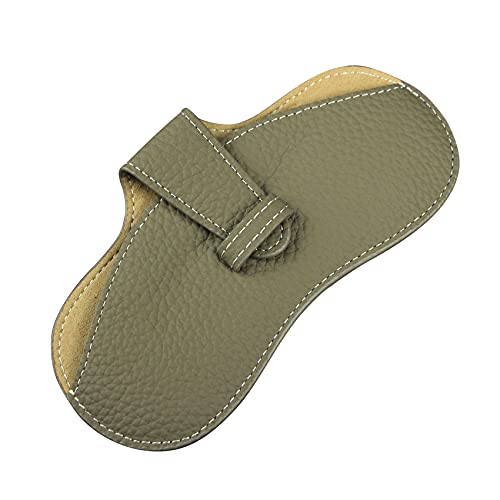 Grey-litchi Leather