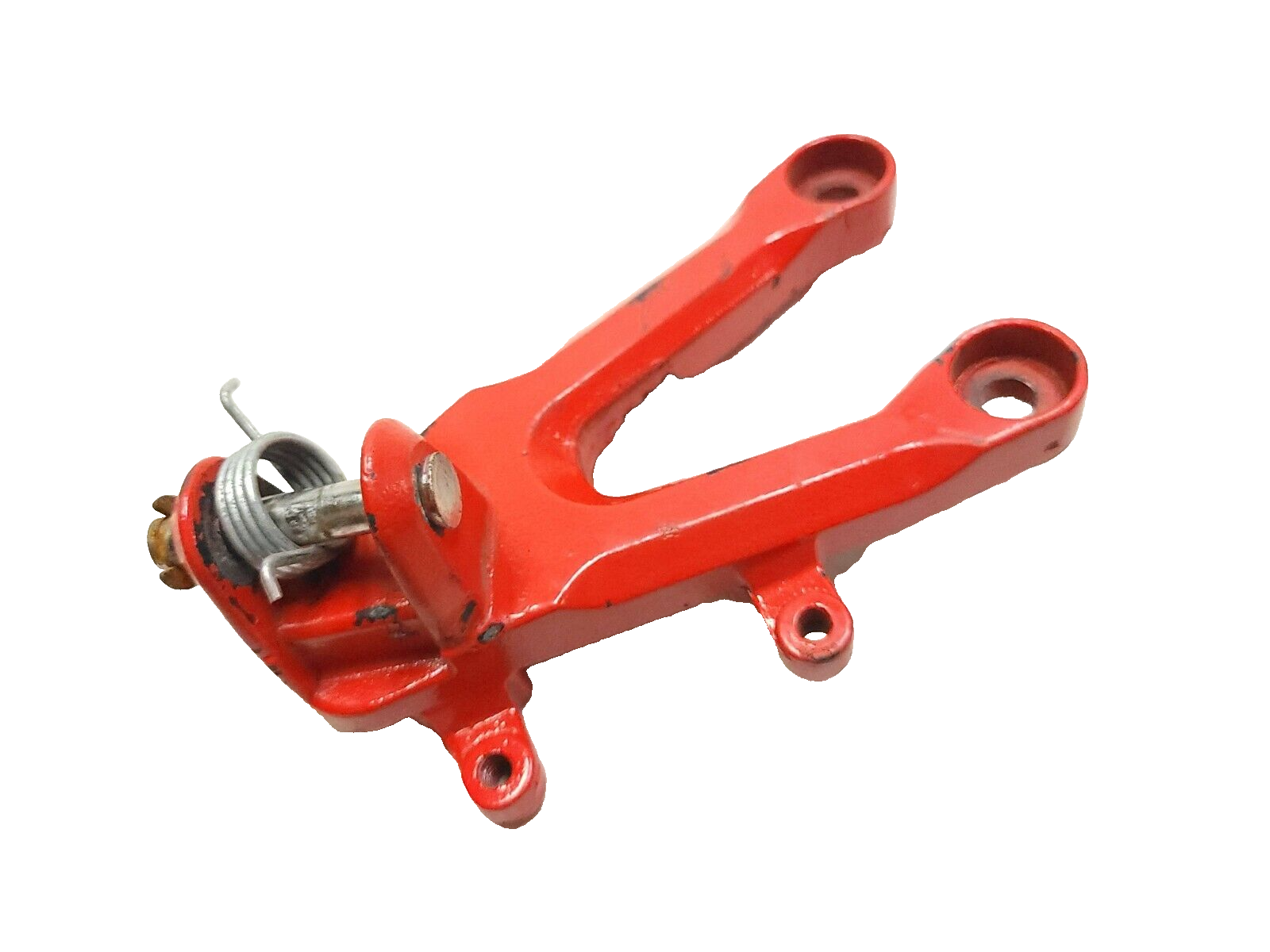 04-05 Honda CBR1000RR Foot Peg Bracket Left Side OEM Replacement Part - Perfect for Motorcycle Repair & Racing Upgrades