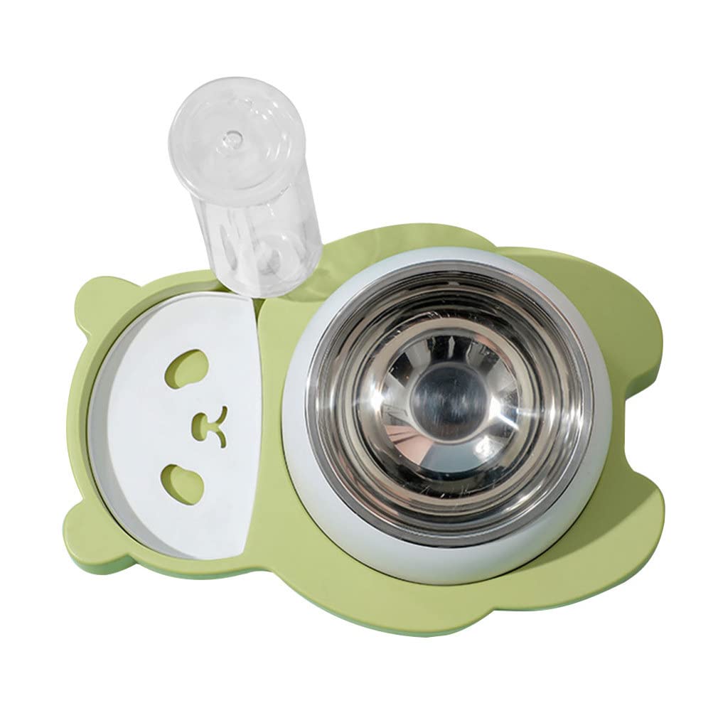 STOBOK Removable Stainless Steel Hanging Pet Feeder Bowl - Food & Water Dish for Dogs, Cats, Puppies, Birds, Rats & Guinea Pigs - Perfect for Cages, Crates, Coops & Travel Use