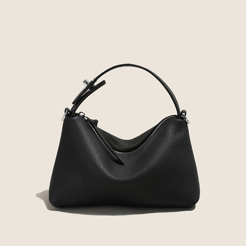 Genuine Leather Shoulder Bag for Women - Stylish Tote & Crossbody Purse - Perfect for Work, Travel & Everyday Use