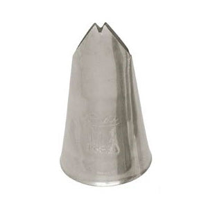 Ateco 112 Large Tube Decorating Tip for Cake Piping - 3/8 Inch Leaf Design - Perfect for Cake Decorating, Cupcakes, Cookies & Pastry Arts
