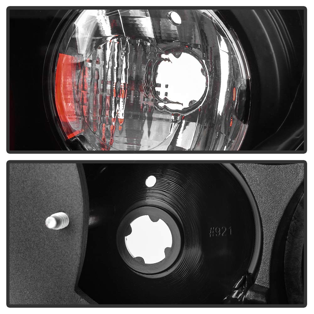 ACANII Black Tail Lights Lamps for 2000-2002 Dodge Plymouth Neon - Pair Set (Driver & Passenger Side) | Durable Brake Lights for Enhanced Night Driving Safety & Style Upgrade