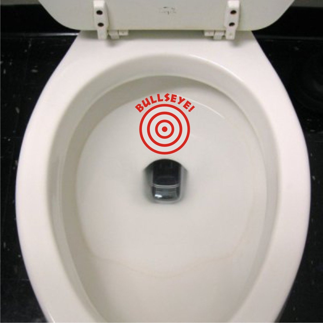 Potty Training Toilet Pee Target Sticker for Boys - 4