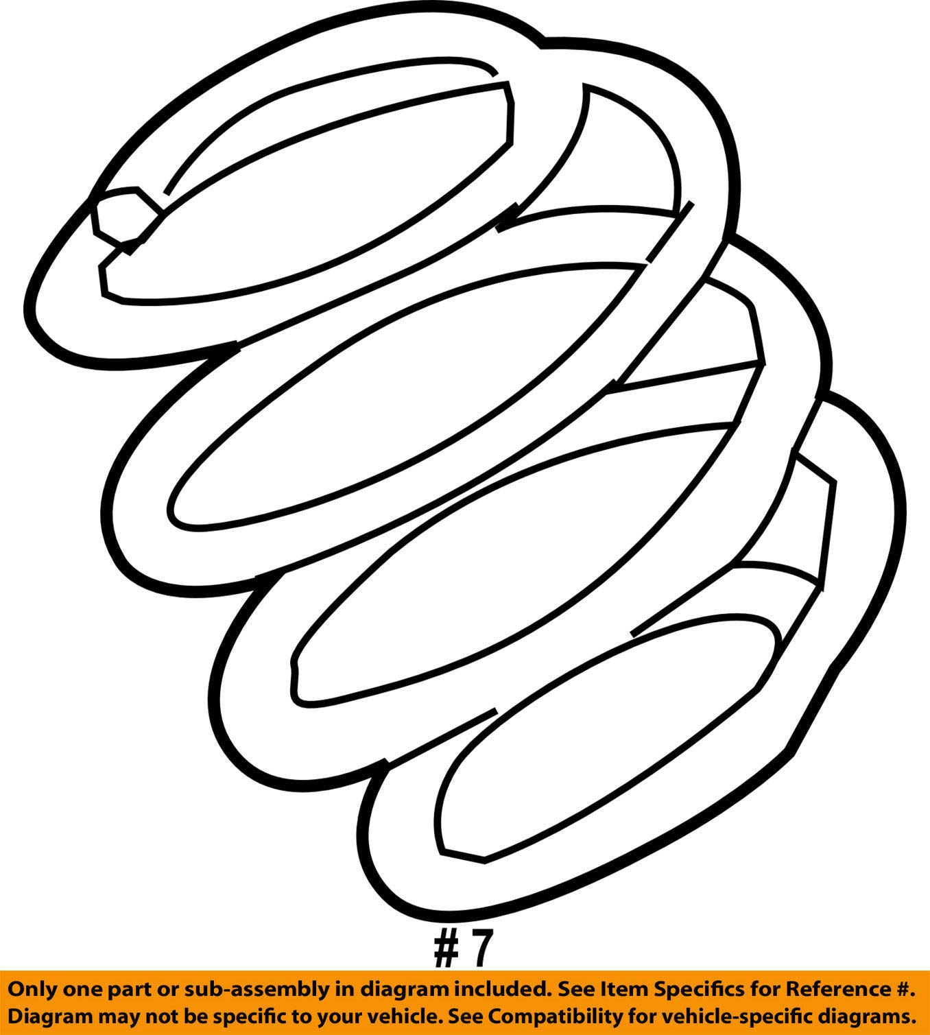 Mopar 5151899AB Front Coil Spring for Jeep Patriot & Compass - Durable Suspension Replacement Part for Off-Road & Daily Driving