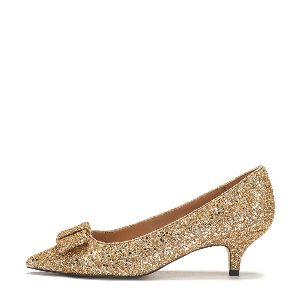 Jacqueline Glitter Gold Women's Fashion Sandals - Elegant & Comfortable for Parties, Weddings & Evening Events