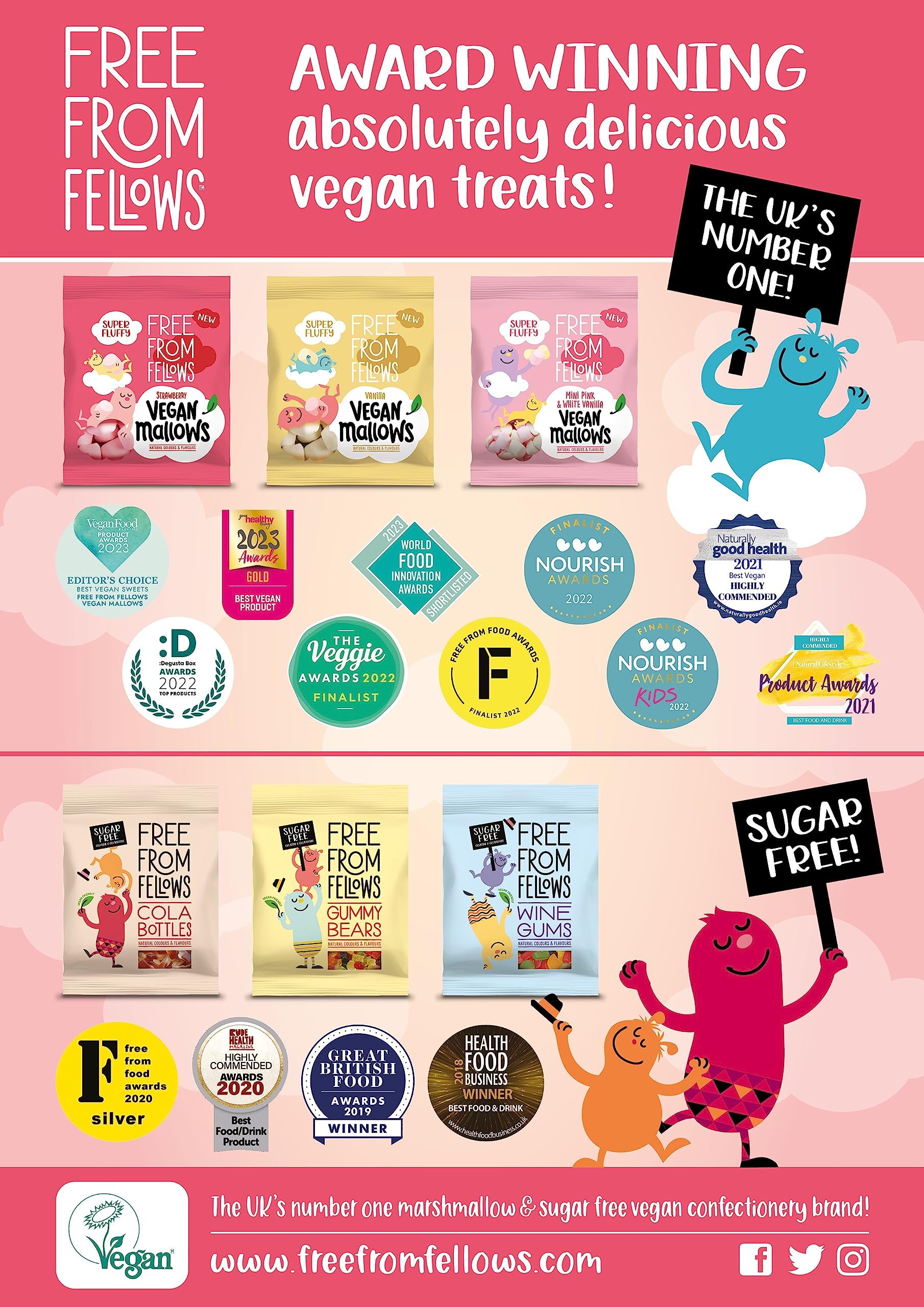10-Pack Sugar-Free Rhubarb & Custard Hard Candies | 2.46oz (70g) per Pack | Keto-Friendly, Low-Carb Sweets | Perfect for Diabetics, Weight Watchers & Healthy Lifestyle | Office Snacks, Movie Treats & Gift Bags