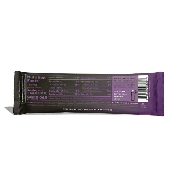 Tailwind Recovery Mix - Electrolyte Drink Powder for Hydration & Energy (1 Serving Stick) - Perfect for Runners, Cyclists & Outdoor Activities