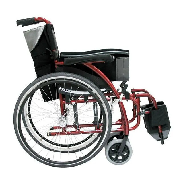 Ultra Lightweight Wheelchair S Ergo 115 - Portable Folding Wheelchair for Adults & Seniors - Ergonomic Design for Comfort & Mobility - Perfect for Travel, Home Use & Daily Activities