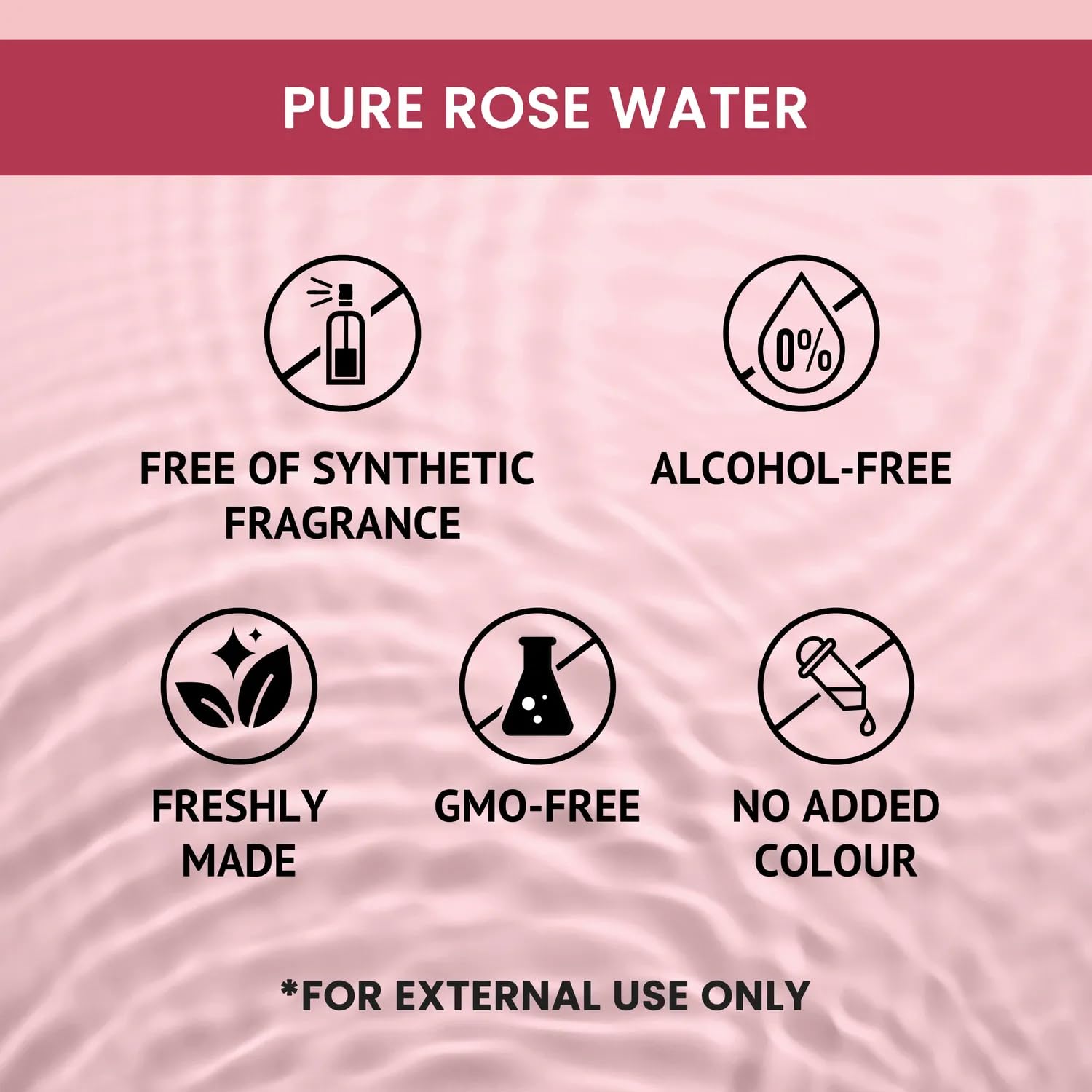 100% Pure Rose Water Spray for Face - 100ml Natural Skin Toner & Hydrating Mist | Made from Chaitri Rose (Gulab Jal) | Refreshing Facial Mist for Dry Skin, Makeup Setting & After Sun Care | Premium Rose Water by Alps'-Goodness