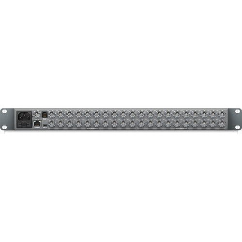 Blackmagic Design Smart Videohub 20x20 Mixed Format Video Router - Professional 4K/HD/SD Video Switching for Broadcast Studios & Live Productions