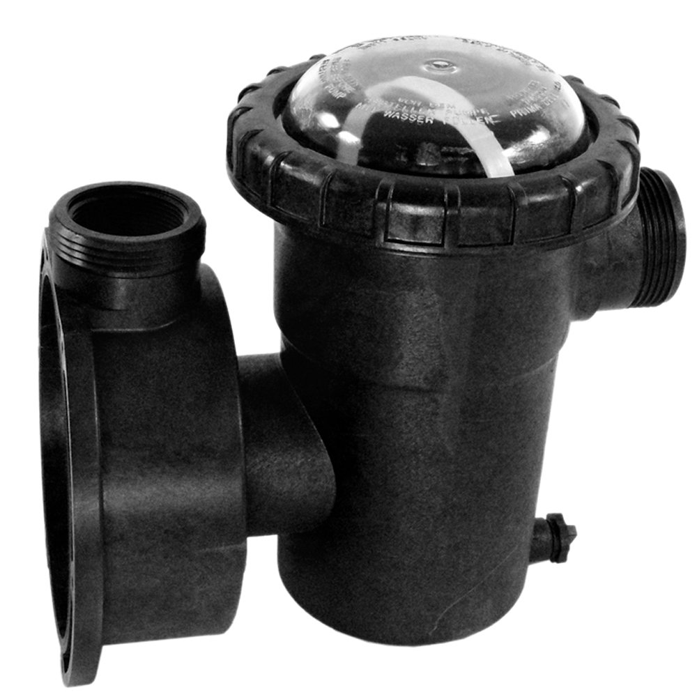 Carvin Strainer Case with Plug 16030504R - Durable Replacement Filter Housing for Pools & Spas | Perfect for Water Filtration System Maintenance